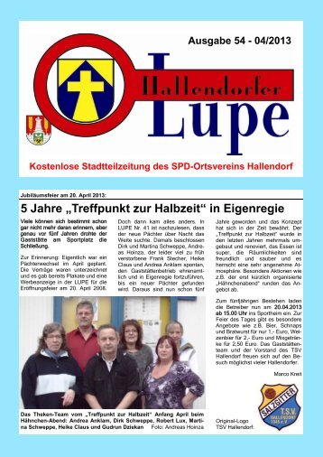 LUPE54-Online - SPD-Hallendorf