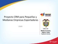 Proyecto CRM para PequeÃ±as y Medianas Empresas Exportadoras