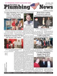 Carolina Plumbing Supply Hosts Five Christmas Buffets