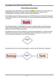 Grundlagen Entity-Relationship-Modell (ERM)