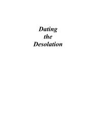 Dating the Desolation - Bible Student Chronology