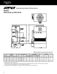 ATW catalog - Evapco