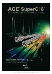 ACE Super C18 Brochure - Winlab.com.au