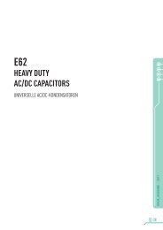 e62 heavy duty ac/dc capacitors