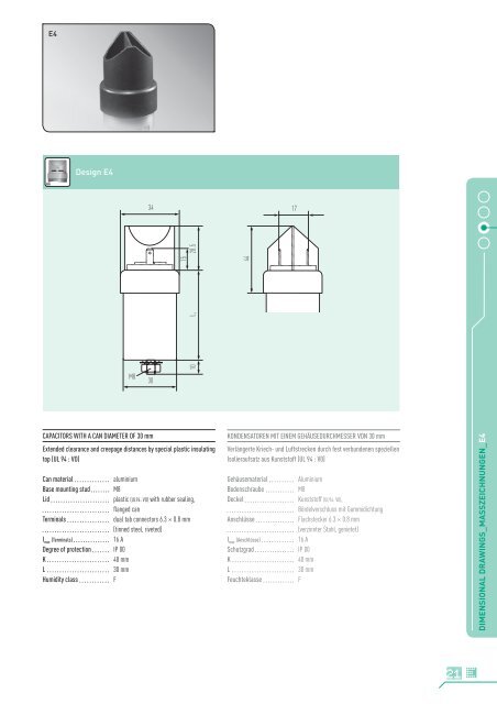 e62 heavy duty ac/dc capacitors