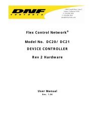 DC20/DC21 User Manual Rev 2 - DNF Controls