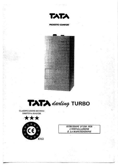 Caldaia Tata darling Turbo - Certened