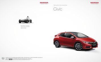 Genuine Accessories Civic - Honda