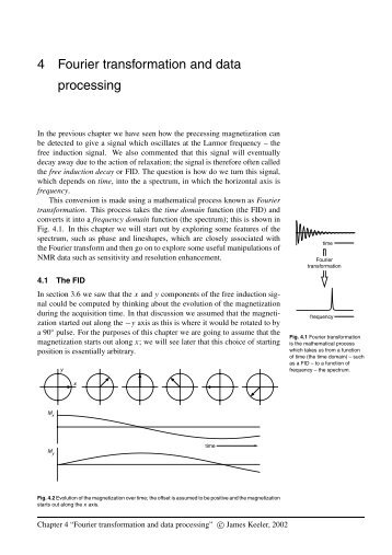 4 Fourier transformation and data processing - The James Keeler ...