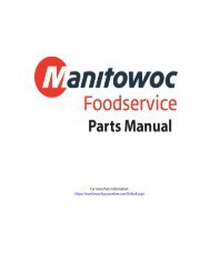 S0420 Parts - Manitowoc Ice Inc