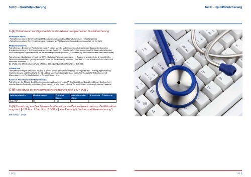 Strukturierter Qualitätsbericht - Helfenstein-Klinik Geislingen