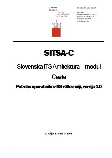 Slovenska - PTI - Univerza v Ljubljani