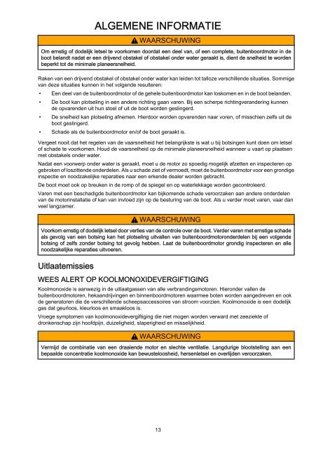 Operational manual - Mercury