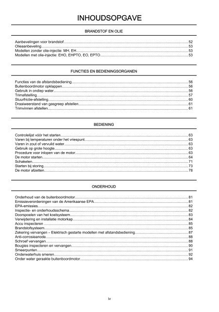 Operational manual - Mercury