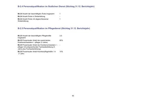 Qualitätsbericht 2004