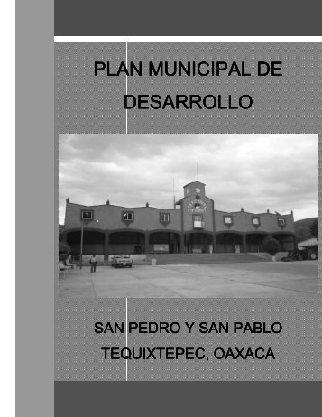 plan municipal de desarrollo desarrollo - finanzasoaxaca.go..