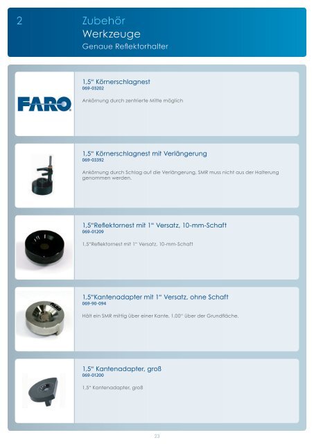 Produktkatalog 2012 - Faro