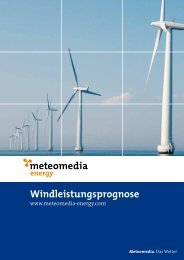 Windleistungsprognose - Meteomedia AG