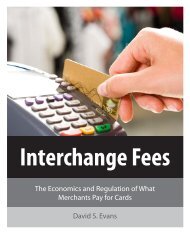 Interchange Fees: The Economics and Regulations of What