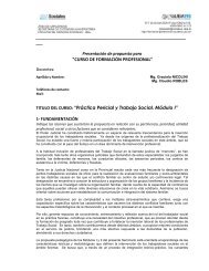 Practica Pericial y Trabajo Social - Cursos de FormaciÃ³n Profesional