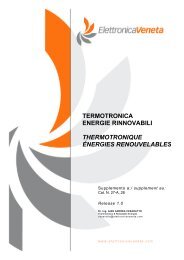 termotronica energie rinnovabili thermotronique énergies ...