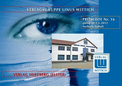 VERLAGSGRUPPE LINUS WITTICH VERLAG HERZBERG ...