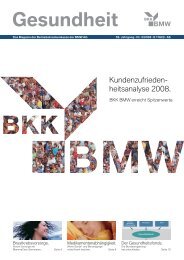 Gesundheit - BMW BKK