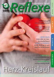 Zeitschrift für physikalische Therapie - vdms