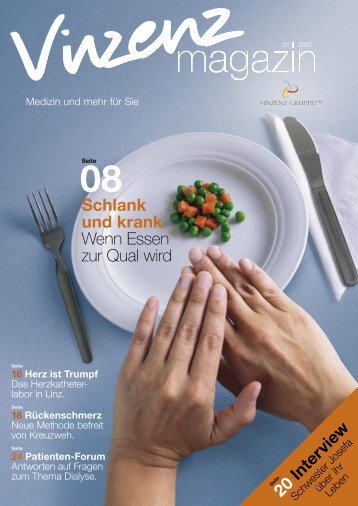 20 Interview Schlank und krank Wenn Essen zur ... - Vinzenz Gruppe