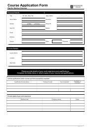 Application Form