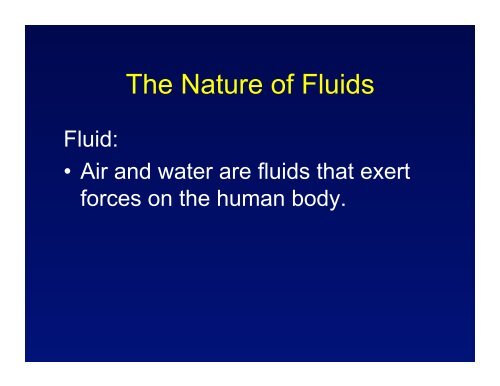 Chapter 15: Human Movement in a Fluid Medium