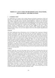 MODULE 5. LICE: INSECTICIDE RESISTANCE ... - FAO.org
