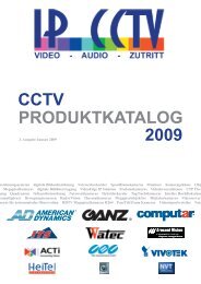 CCTV Gesamtkatalog 47MB - IP CCTV GmbH