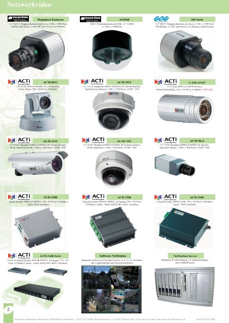 CCTV Gesamtkatalog 47MB - IP CCTV GmbH