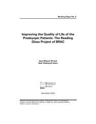 Improving the Quality of Life of the Presbyopic Patients - BRAC ...