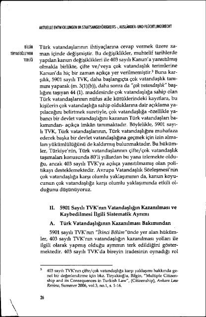 TORKiYE BAROLAR BiRÃ G%i. il - TÃ¼rkiye Barolar BirliÄi YayÄ±nlarÄ±