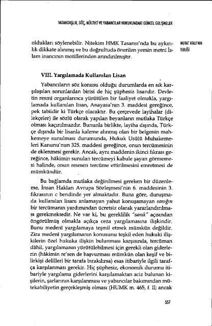 TORKiYE BAROLAR BiRÃ G%i. il - TÃ¼rkiye Barolar BirliÄi YayÄ±nlarÄ±