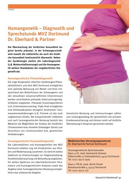 GESUND IN DORTMUND - kvwl-consult