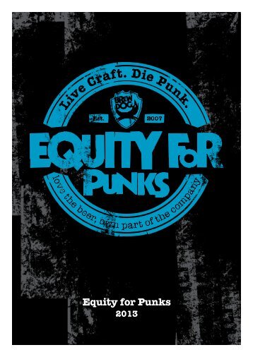 Equity for Punks - BrewDog