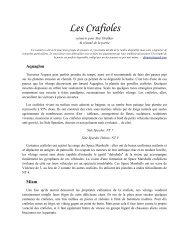 Les Crafioles