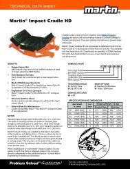 Tech Data Sheet - L3631 - Martin Engineering
