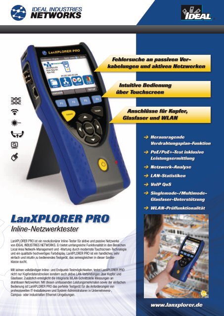 LanXPLORER PRO - FICONET systems GmbH