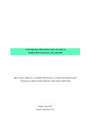 svjetski dan hepatitisa 2012. izvještaj world hepatitis day ... - HUHIV-a