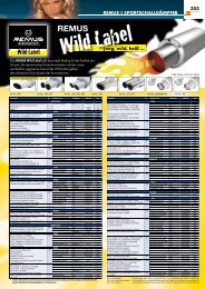 jung, wild, heiÃ ... 353 REMUS | SPORTSCHALLDÃMPFER