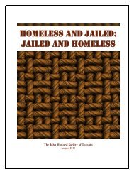Homeless and Jailed: Jailed and Homeless - The John Howard ...