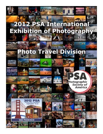 2012 PSA International Exhibition of Photography Photo Travel ...