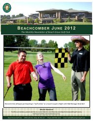 2012.06 Beachcomber - Beach Grove Golf Club