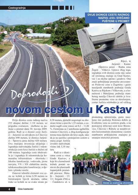 glas kastavski 52 / svibanj 2009 - Grad Kastav