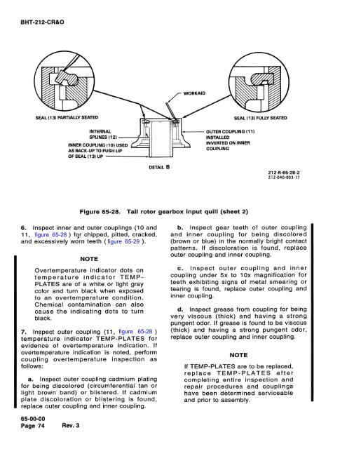 Tail Rotor Driveshaft Hanger