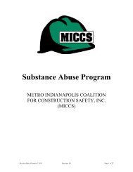 Substance Abuse Program - miccs